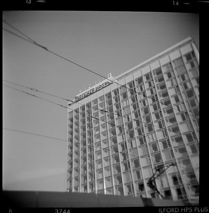 Holga camera dresden Mercure hotel Architektur